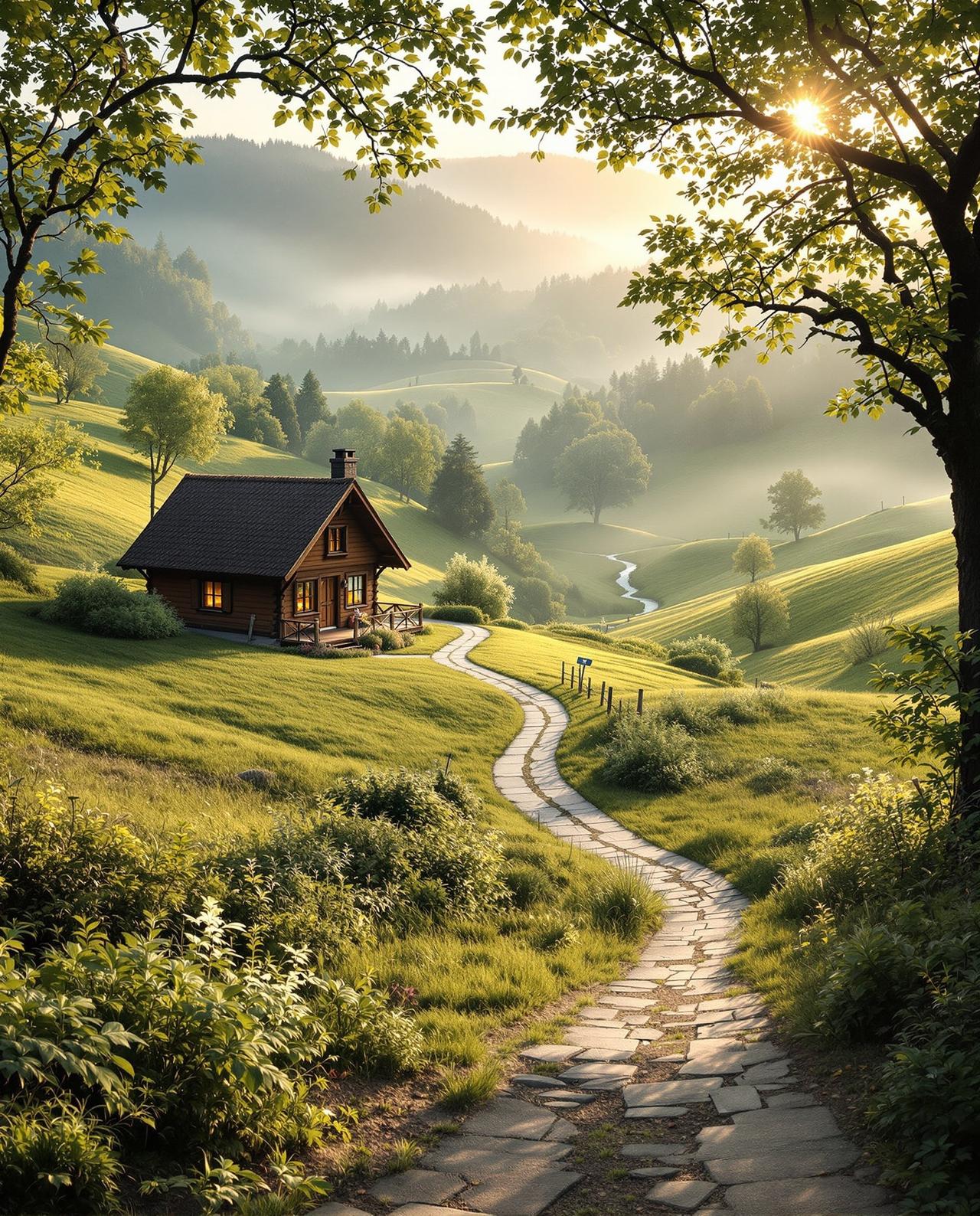 AI漫剧在線 - 幽静山谷里的治愈剧场