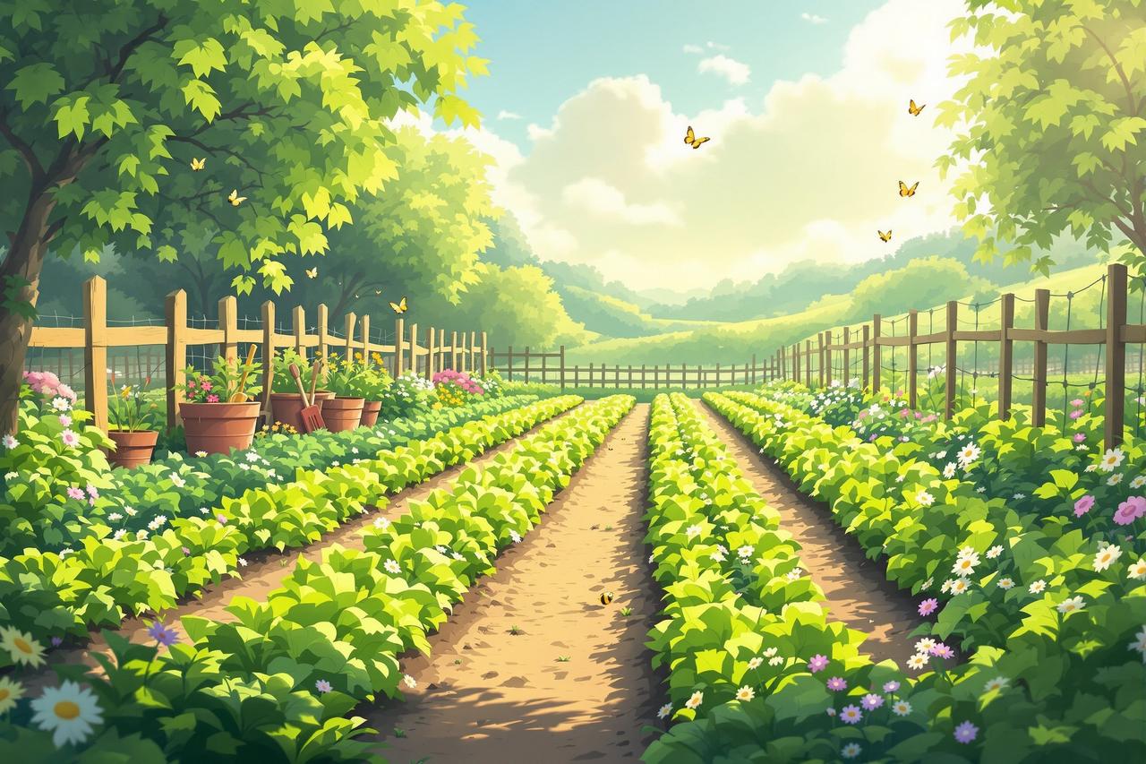 AI漫剧在線作品 - 外婆的菜园子