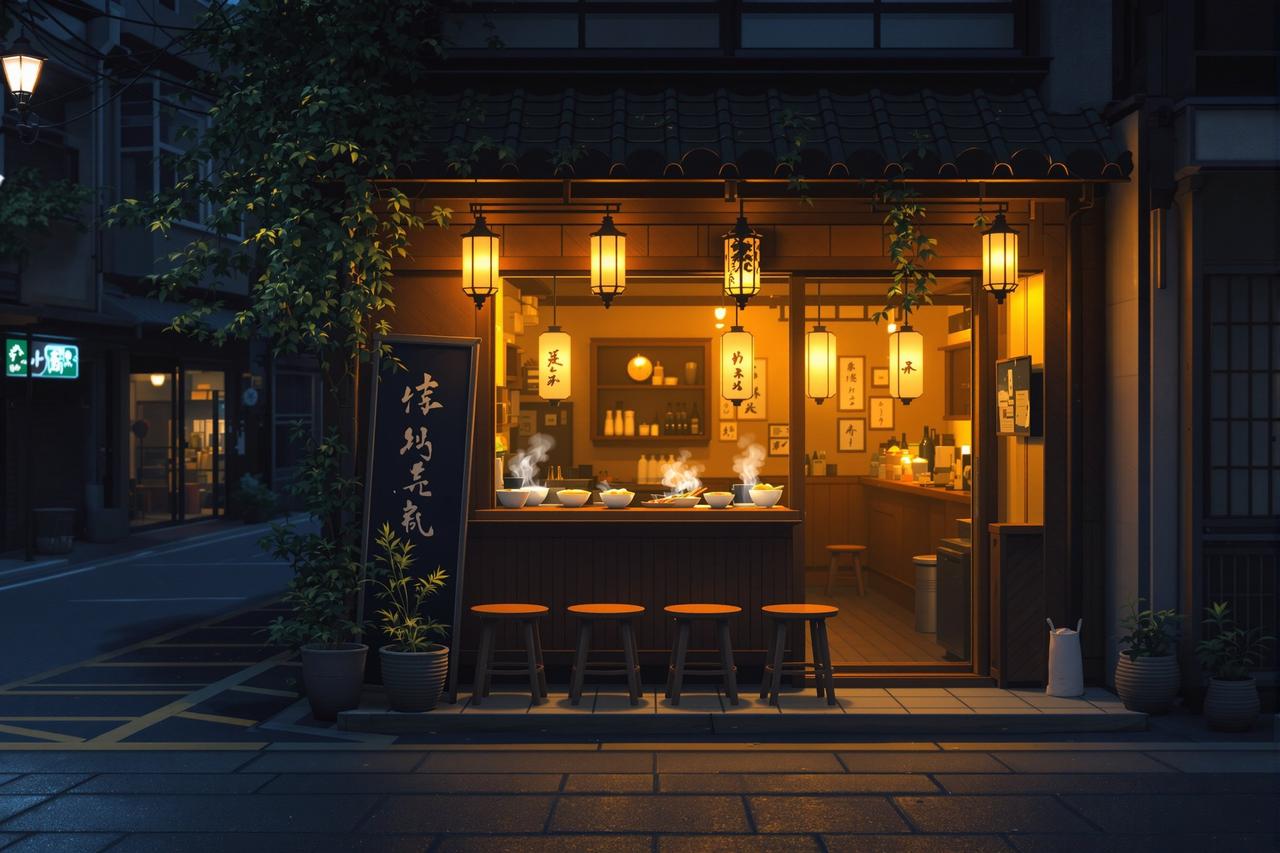 AI漫剧在線作品 - 深夜小食堂